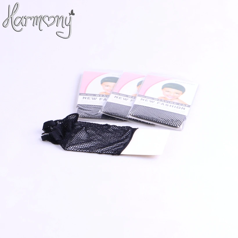 FREE SHIPPING Hairnets 10 PCS best Quality Mesh Weaving Black Wig Hair Net Making Caps, Weaving Wig Cap & Hairnets