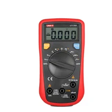 UNI-T Multimeter UT136D Handheld Digital Multimeter Ohm Auto Range Tester DC/AC V/A Cap Frequency Resistance Tester Multimeter creative tester multimeter ms8211 handheld automotive circuit tester multimeter tester digital car repair detector