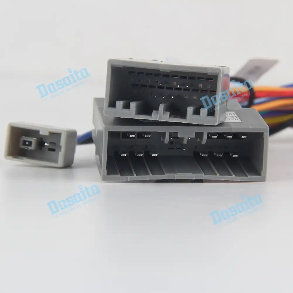 Dasaita DYX018 Car CD Audio Wiring Harness Adapter with Radio Antenna