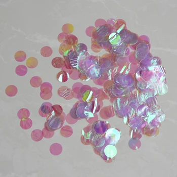 

Rainbow Round Foil Confetti 200g for Balloon Wedding Concierge Flower Salute Filler Party Outdoor Indoor Bar Stage Concert Decor