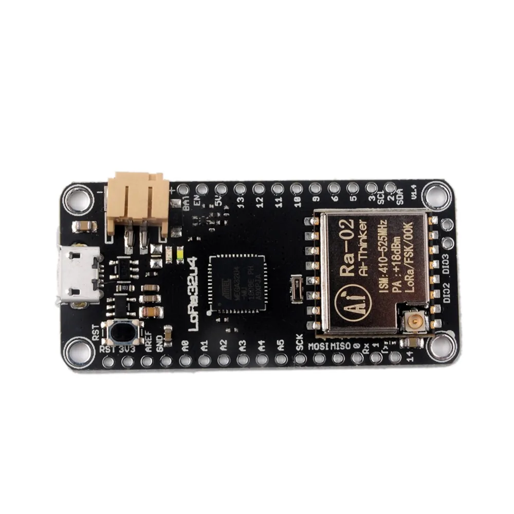 RCmall LoRa32u4 LORA модуль 433 МГц RA02 RA 02 макетная плата большого радиуса действия IOT с