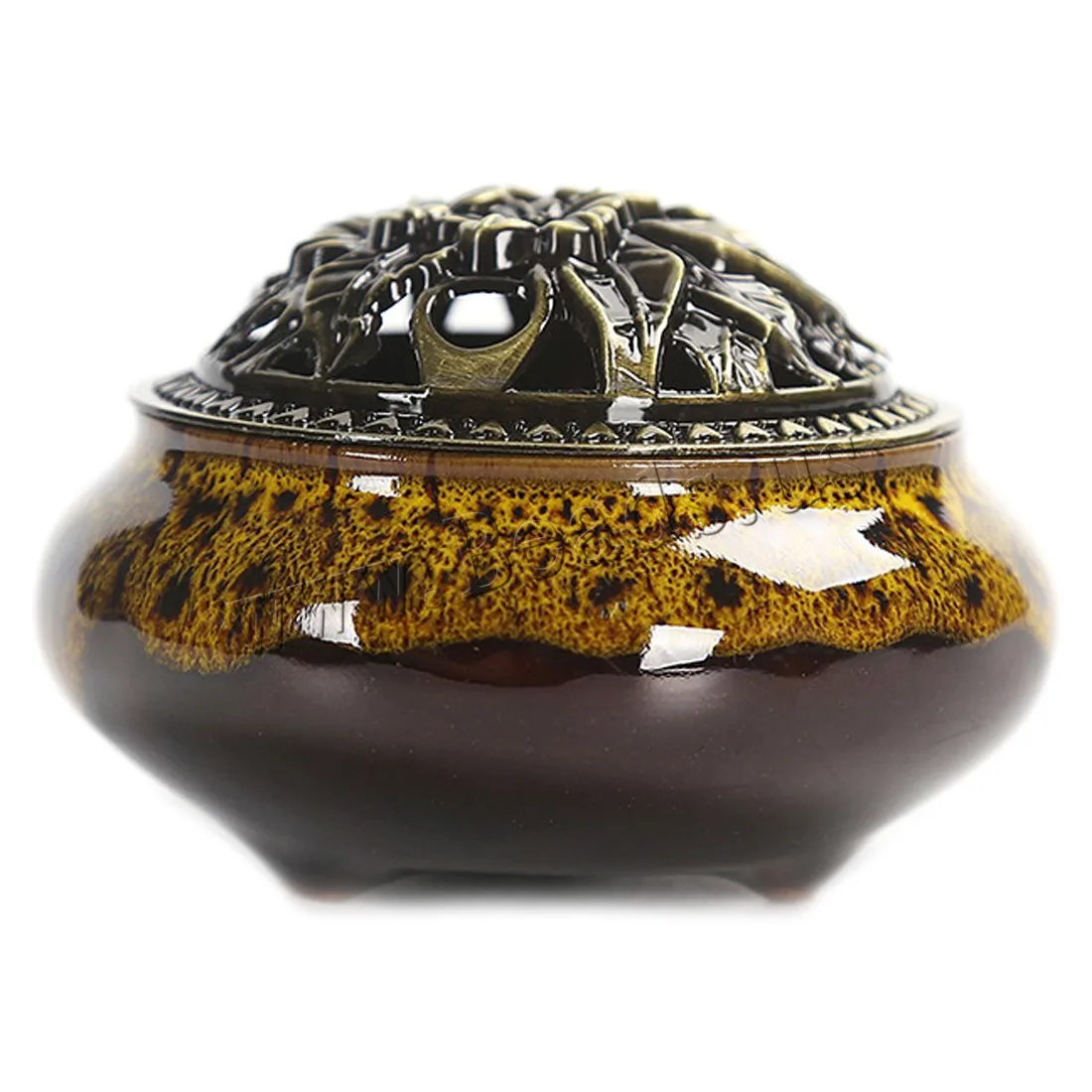 Incense Coil Holder Ceramic Incense Burners Portable Porcelain Aromatherapy Furnace Censer Gift Ornaments Creative Home Decor