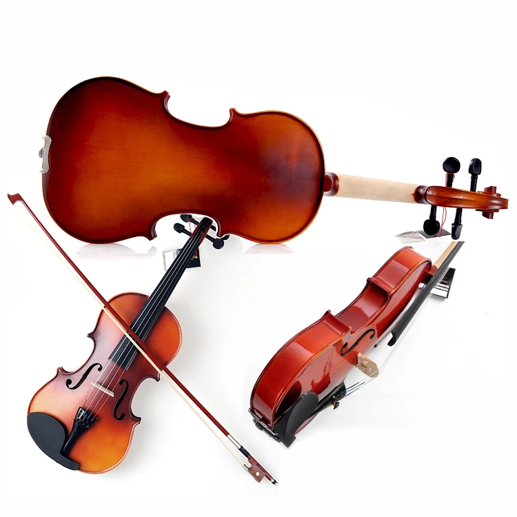 

Complete a variety of sizes, all solid wood violin, handmade musical instruments.4/4 3/4 1/2 1/4 1/8 1/10 1/16 1/32 size violin