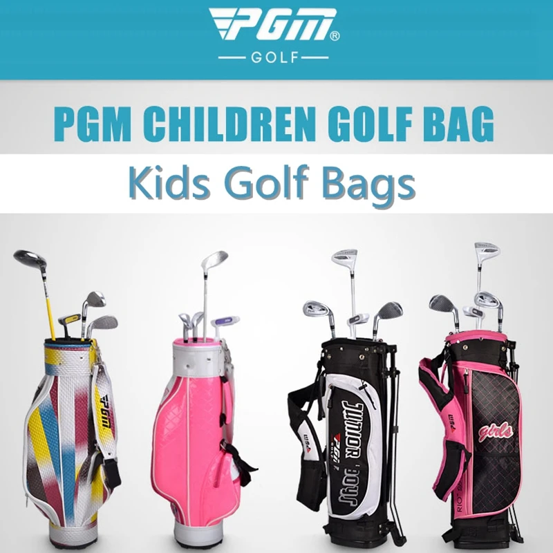 ФОТО brand PGM. Kids children junior golf bags boys girls cute golf bags