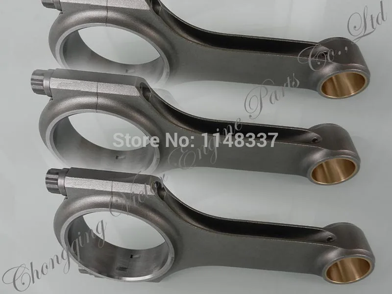 

A13 E15 L24 VG30 U20 TB48 H-beam forged 4340 connecting rod with bolts for Nissan with high quality