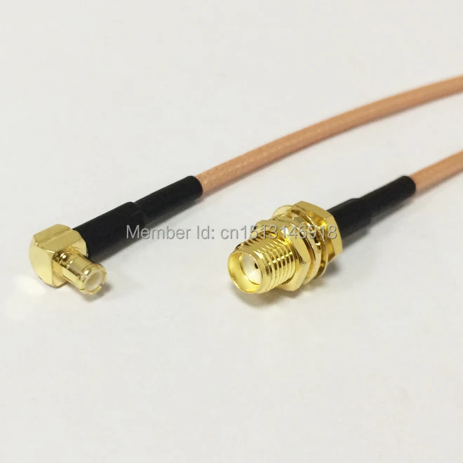 USA-CA RG316 SMB FEMALE to DVB TV Pal Female Coaxial RF Pigtail Cable