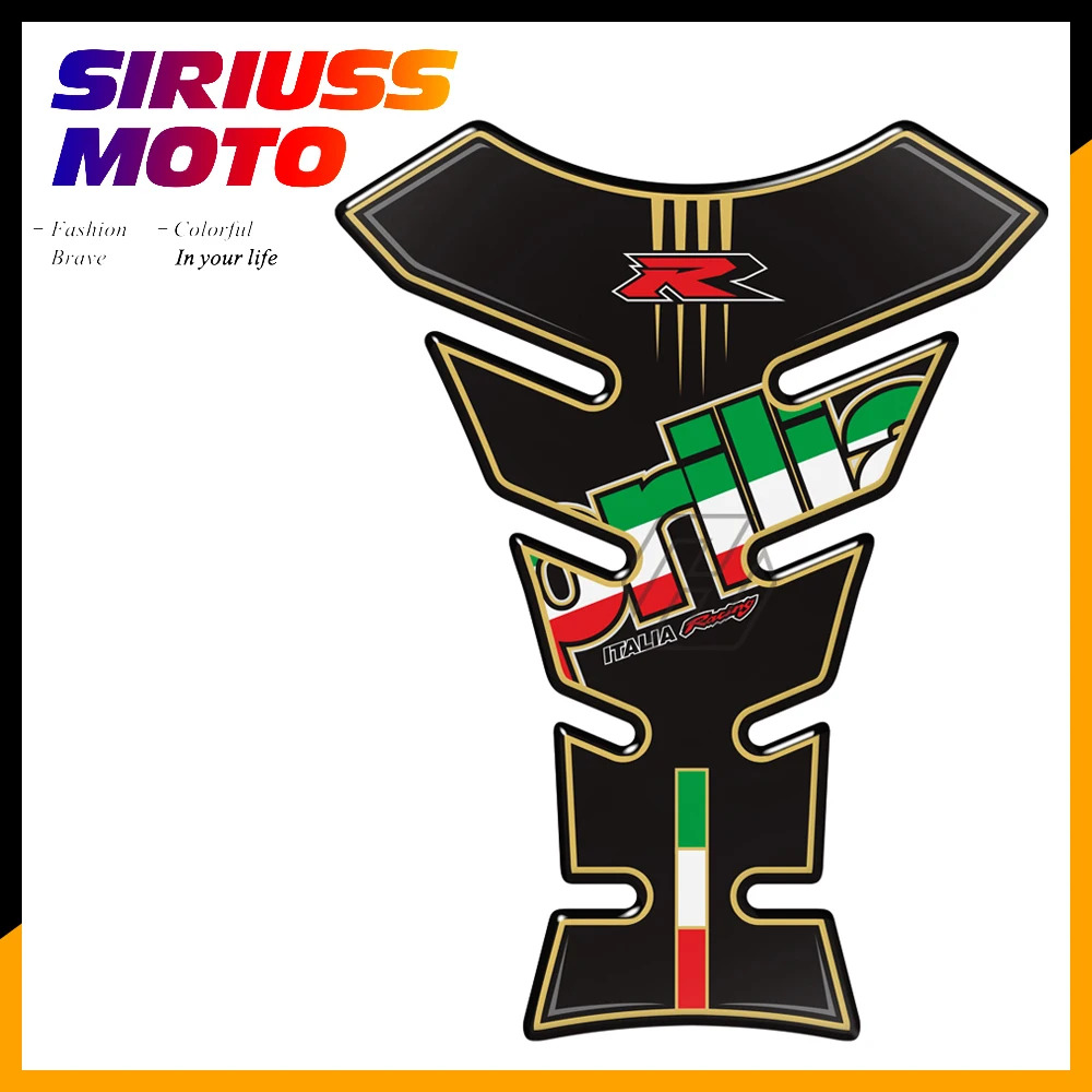 

3D Universal Motorcycle Tank Pad Protector Sticker Case for Aprilia RSV4 RS4 125 GPR125 SHIVER 750 ABS