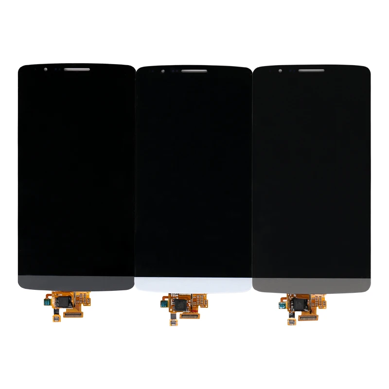 Оригинальный ЖК дисплей для LG G3 D850 D855 сенсорный экран дигитайзер Полный сборка