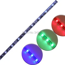 10 шт. 30 см 9 светодиодный/pc Водонепроницаемый 5050 RGB/белый/теплый белый/синий светодиодный гибкие полосы Освещение