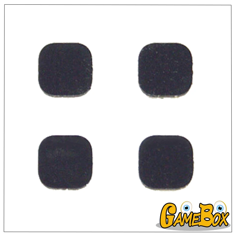 Набор накладок на винты для Nintendo 3DS LL/XL резиновые прокладки XL LL 1 комплект/4