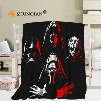 

Custom Cartoon Darth Vader Blanket Soft DIY Your Picture Decoration Bedroom Size 56x80Inch,50X60Inch,40X50Inch A7.10