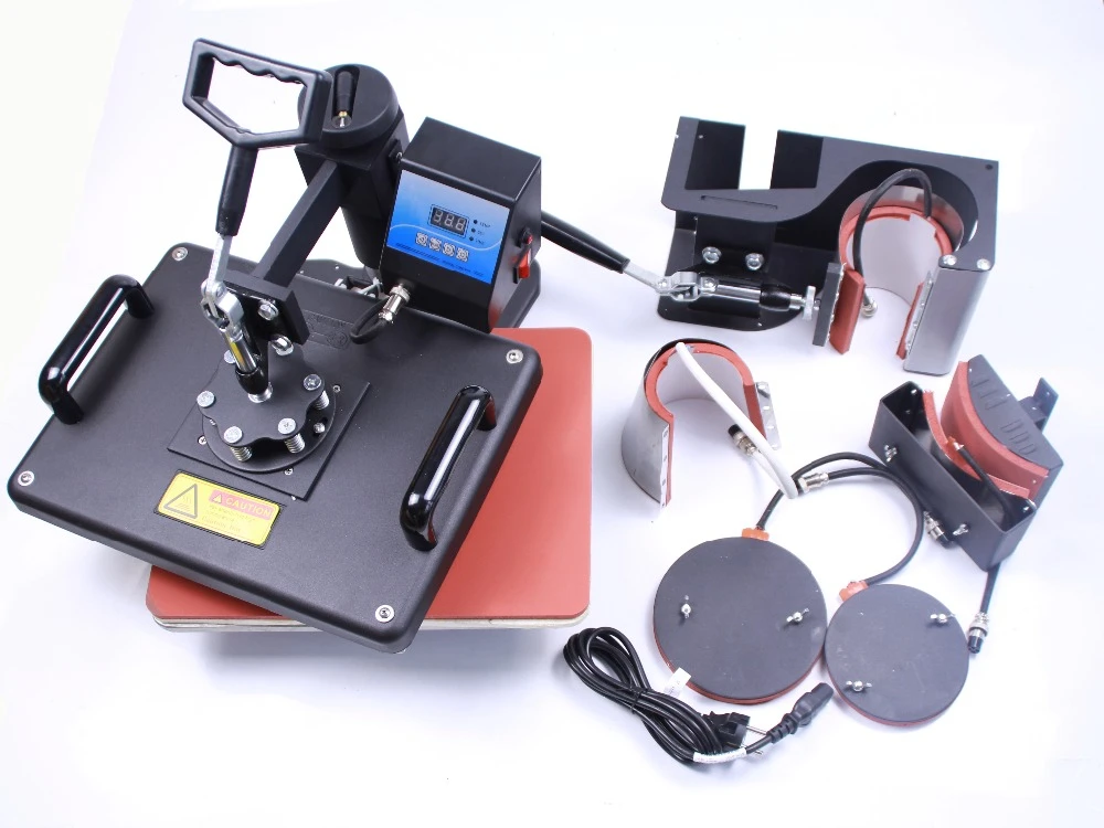 6 in 1 combo heat press machine