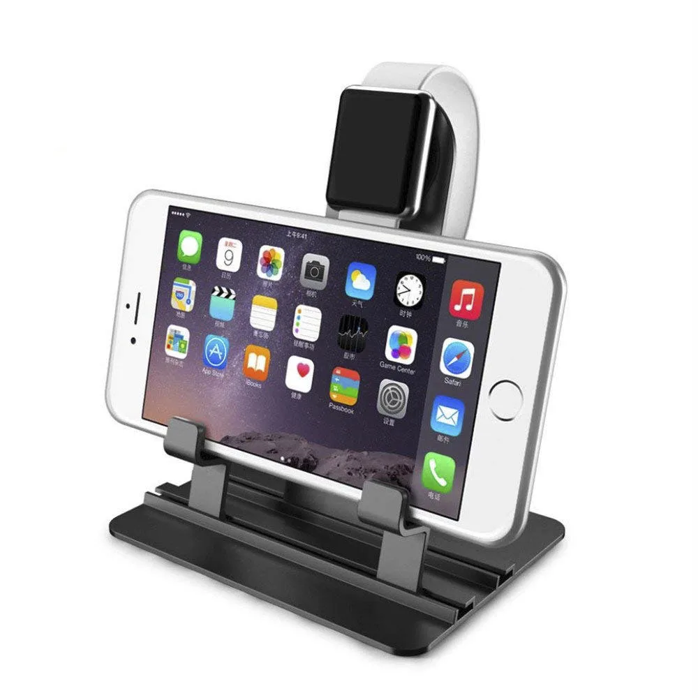 Подставка держатель для зарядного устройства док станция iPad iPhone X XS 8 7 Plus зарядная