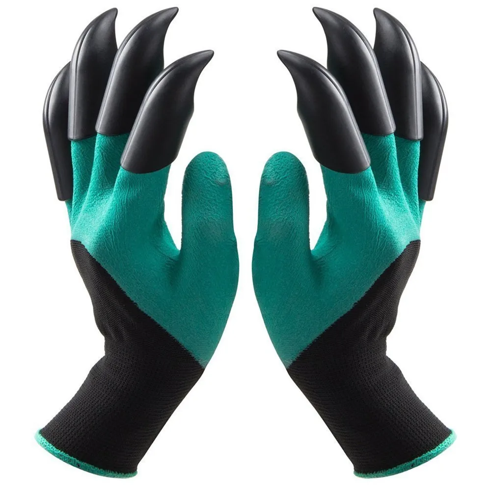 

Wnnideo Garden Gloves with Fingertips Claws Great for Digging Weeding Seeding poking Safe for Rose Pruning Gardening Tool Gift f