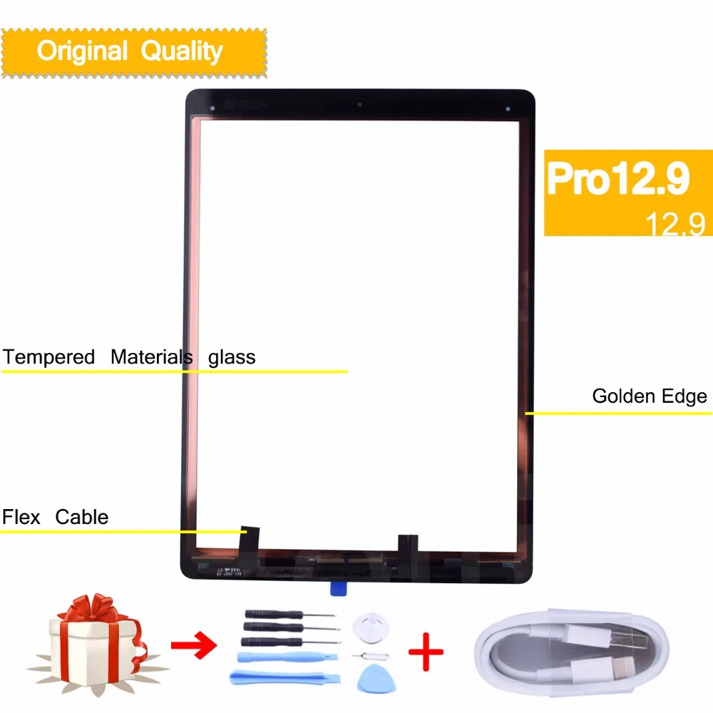 original New Touch Screen for apple iPad Pro 12.9 Display Front Glass Panel Digitizer Replacement (2015 Version) A1584 A1652