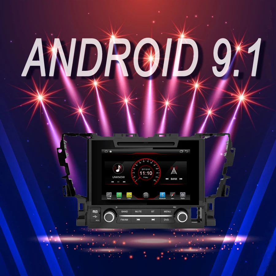 

car multimedia Player Android 9.1 Car GPS Bluetooth stereo fit for TOYOTA ALPHARD 2015 recorder DVD autoradio Head Unit