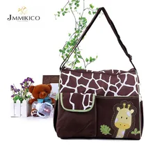 2016 Summer Style Animal Bébé Sac à Langer Maman Nappy Zèbre Ou Girafe Babyboom sac Multifonctionnel De Infanticipate de Mode D’épaule