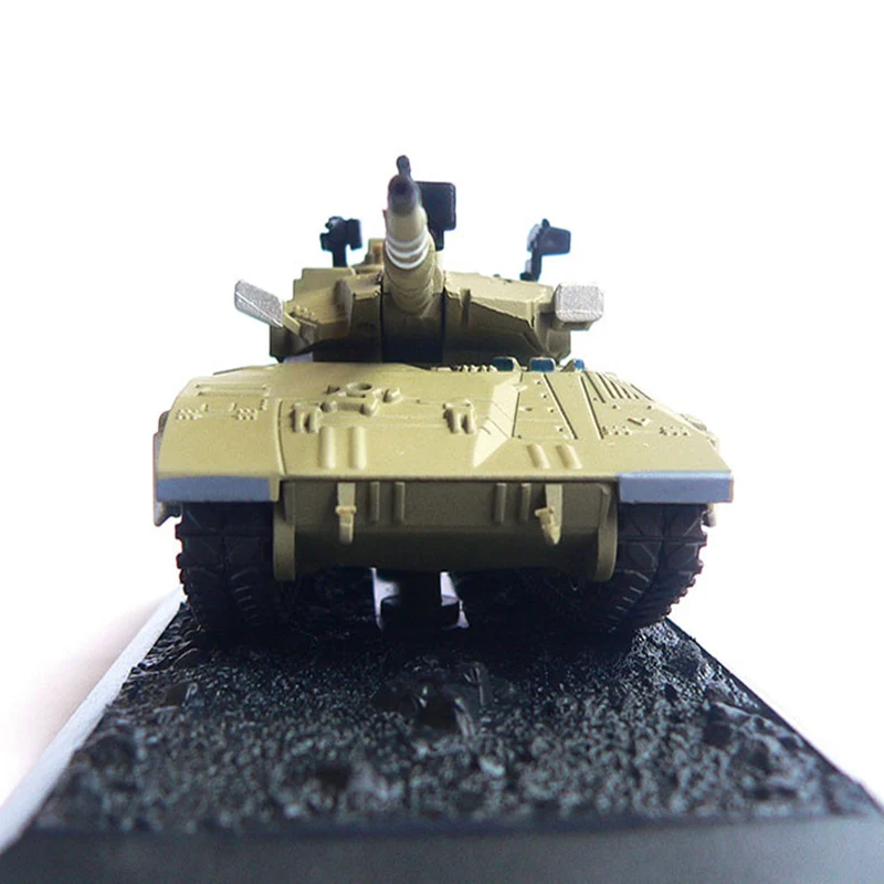 1: 72 моделирование второй мировой войны Merkava III-1990 Танк Коллекция Модель сплав пластик литья под давлением тяжелый бронированный автомобиль игрушечный автомобиль