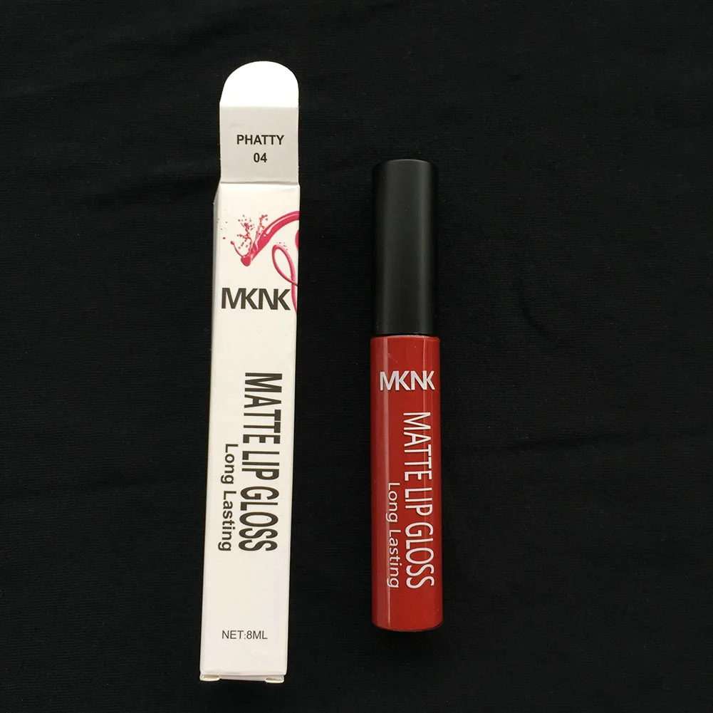 

Makeup Matte Lip Gloss Liquid Lipstick Make Up Lipgloss Cosmetics Batom Beauty Tool OA66