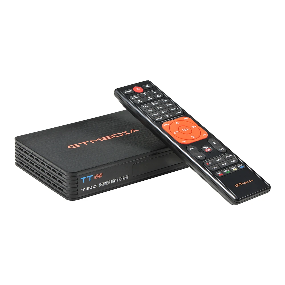  GTMEDIA TT Pro DVB-T2 DVB-C Combo Satellite Receiver Support FULL HD 1080P+1 Year CCCAM for Spain C