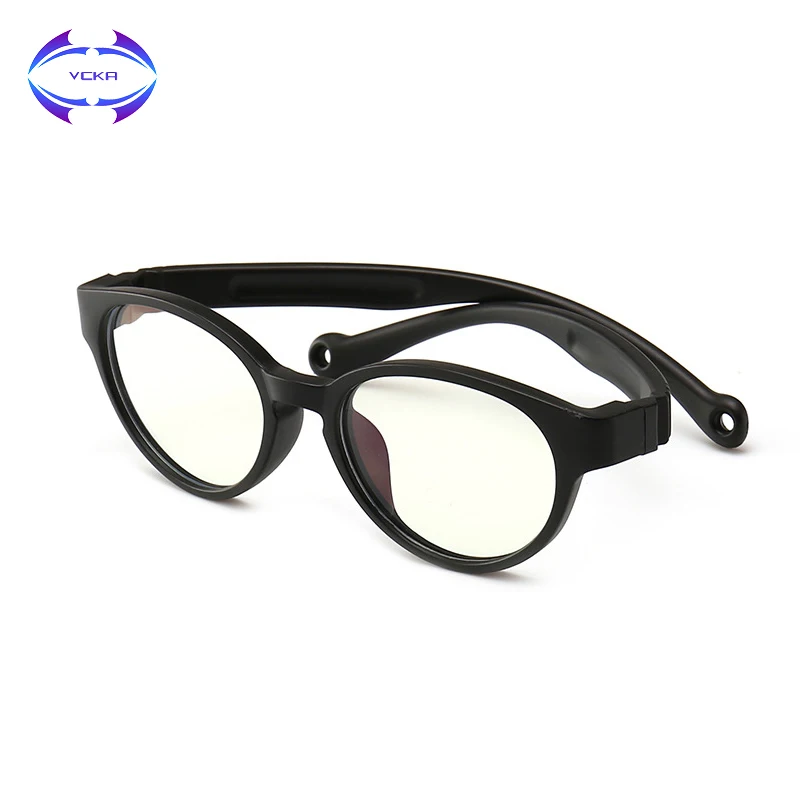 

VCKA 2019 Kids Anti-blue Blocking Glasses Computer Goggles Anti UV Child Eyeglasses Frames Flexible Eyewear Accessories