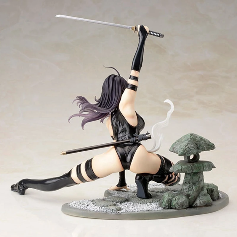 Статуя Marvel Bishoujo Psylocke X Force костюм в стиле ниндзя MK154 Элизабет Брэддок/Бетси Брэддок