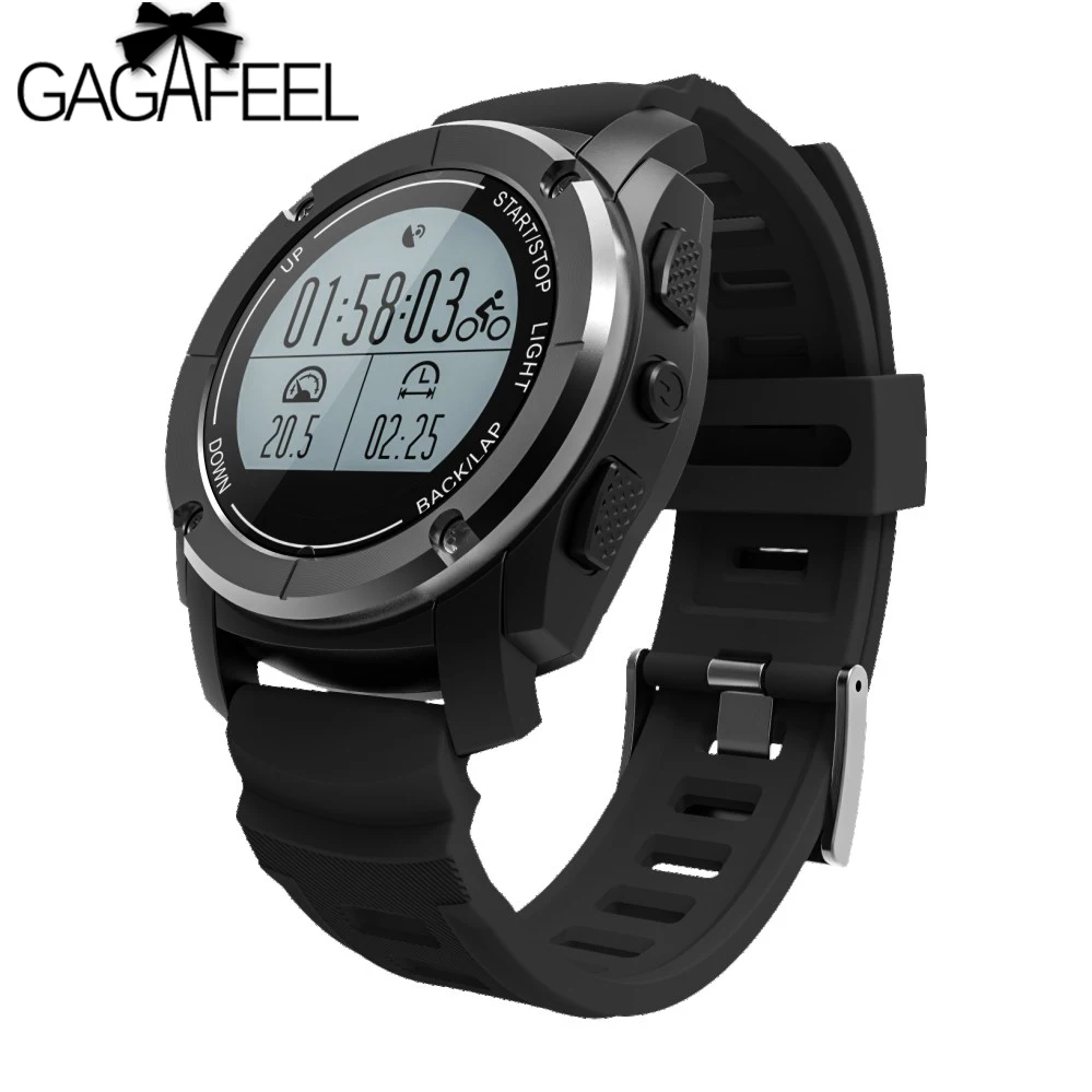 

GAGAFEEL Temperature Display Smart Watch for IOS Android Sport Heart Rate Monitor Smart Bracelet for Women Men Clock