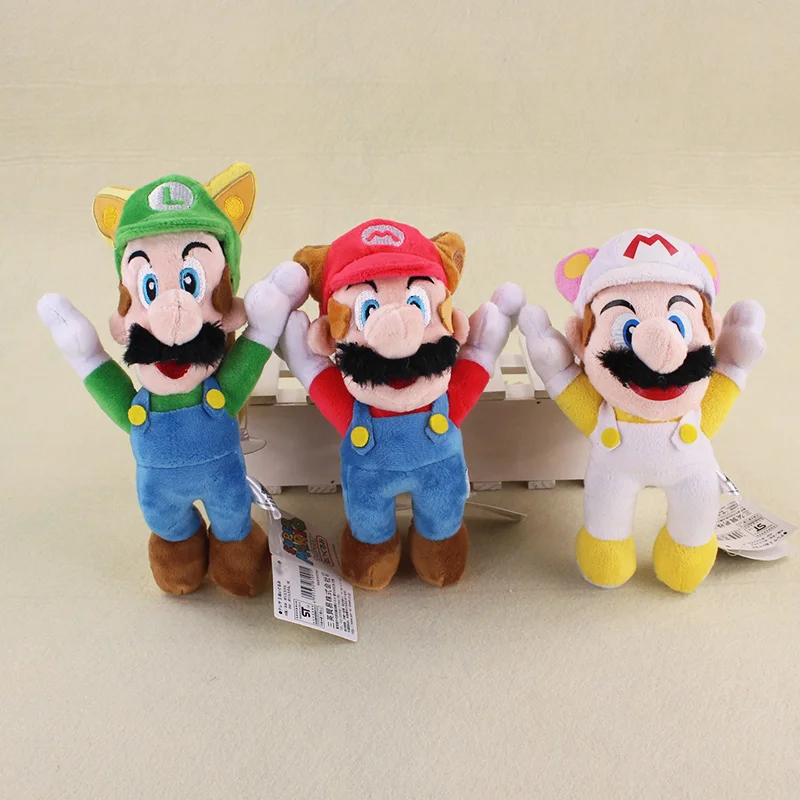 

Super Mario Bros Mario Luigi Plush Sucker Pendant Doll Toys Flying Apsaras Mario Pendant Stuffed Soft Plush Dolls
