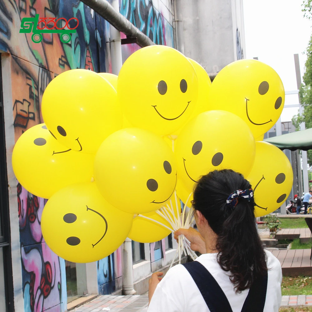 Sl3300 12 Inch 3 2g 30pc Yellow Smile Balloons Party Supplies Wedding Decoration Globe Birthday Ballon Anniversaire Smile B Smile Balloon Smile Smilesmile Birthday Aliexpress