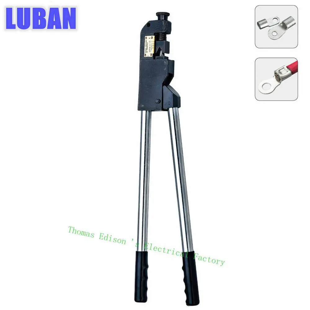 KH 150 COPPER TUBE TERMINAL CRIMPING TOOL terminals 10 120 mm2 CRIMPING PILER crimping tools big