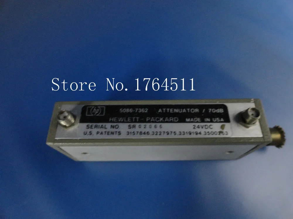 

[BELLA] original5086-7362 adjustable step attenuator DC-4GHZ 70dB 24V
