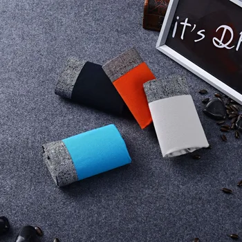 

3 Pieces New Solid Color Men's Underwear Sexy Stretch Underwear Men's Boxers Men's Sexy Underwear Men Boxer Homme Calzoncillos