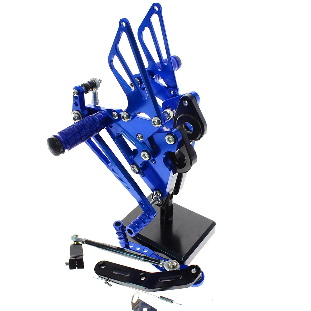 CNC Алюминий регулируемая коробка передач подножки для Yamaha FZ mt 09 MT-09 FZ-09 2013