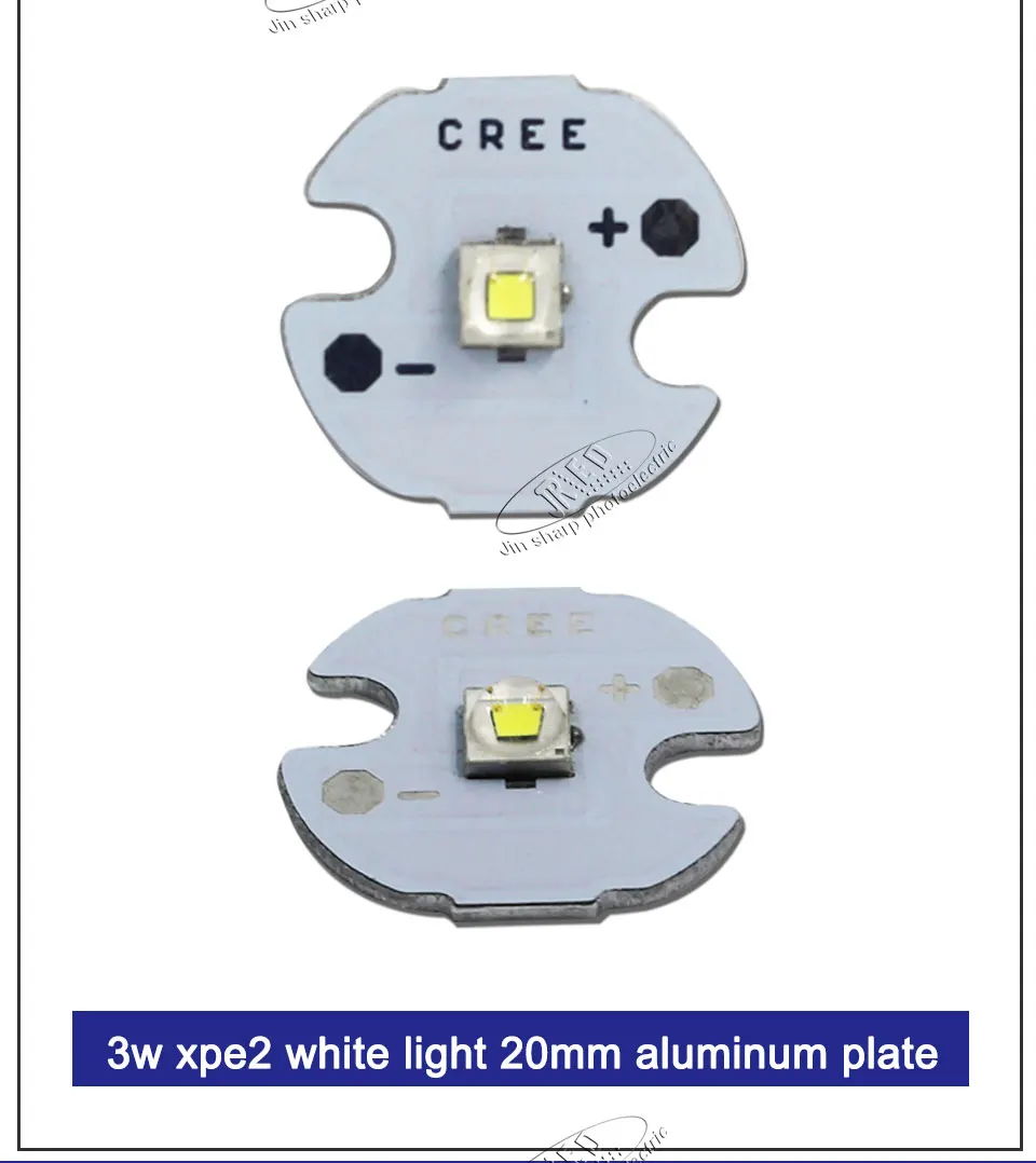 10 шт Cree XPE2 XP-E2 R4 1-3 Вт светодиодный излучатель диод Нейтральная белая светильник теплый белый красный цвет зеленый, синий и желтый цвет, высокий светильник 20/16/12 мм