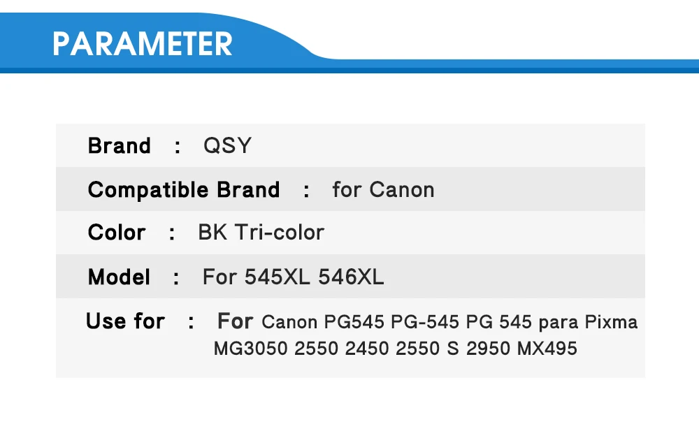 CMYK Supplies PG545 CL546 сменный картридж для принтера для Canon PG-545 PG 545 XL для Canon IP2850 MG2400 MG2450 MG2500 MG2550