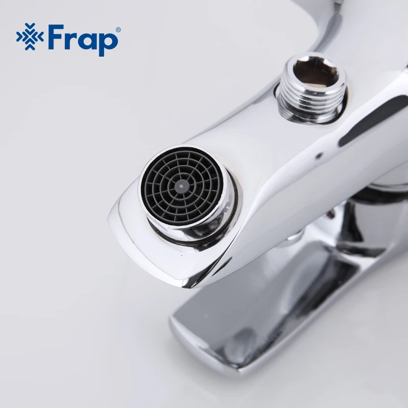 Frap 1 Set Modern Style Bathroom Faucet Cold and Hot Water Mixer Tap Single Handle F3070