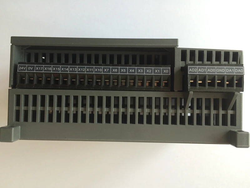 Контроллер FX1N FX2N 32MR 32MT 3AD 2DA PLC с чехлом аналоговый RS485 Modbus RTU для Mitsubishi FX|controller