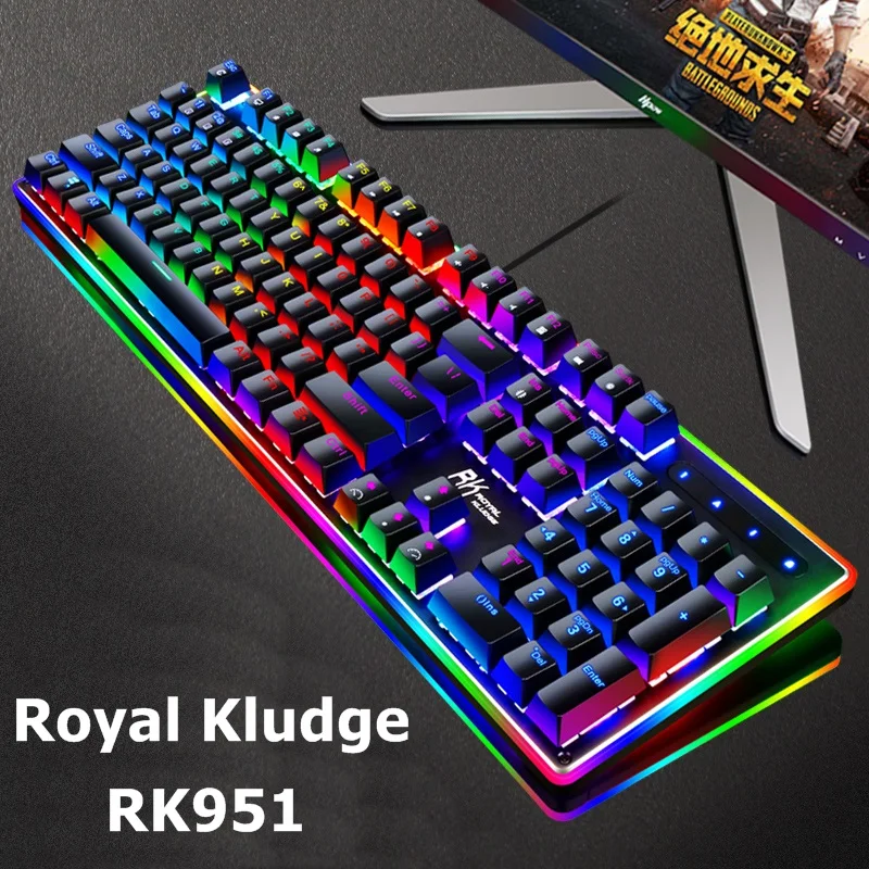 Клавиатура с подсветкой Royal Kludge RK951 Проводная Механическая игровая клавиатура