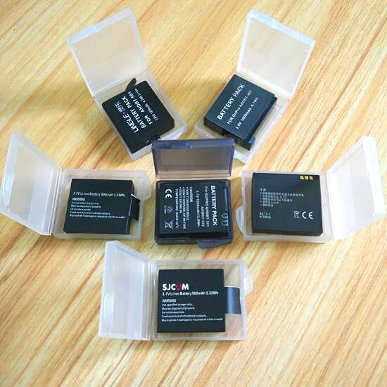 

Battery Case Storage Box Cover for GoPro Hero 7 6 5 4 3 Xiaomi Yi Mijia SJ4000 Sj5000 SJ8 pro c30 EKEN H9 T5E Camera Accessories