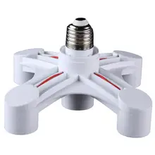 110 V-240 V 6A PBT база Splitter гнезда свет лампы адаптер основы лампы держатель повышенной яркостью для B22/E27 основание светильника