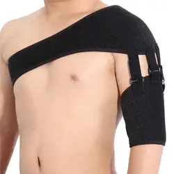Регулируемый правой и левой одного плеча Бандаж-пояс Поддержка Brace терапевтическая поза Корректор плеча Поддержка для боль при артрите