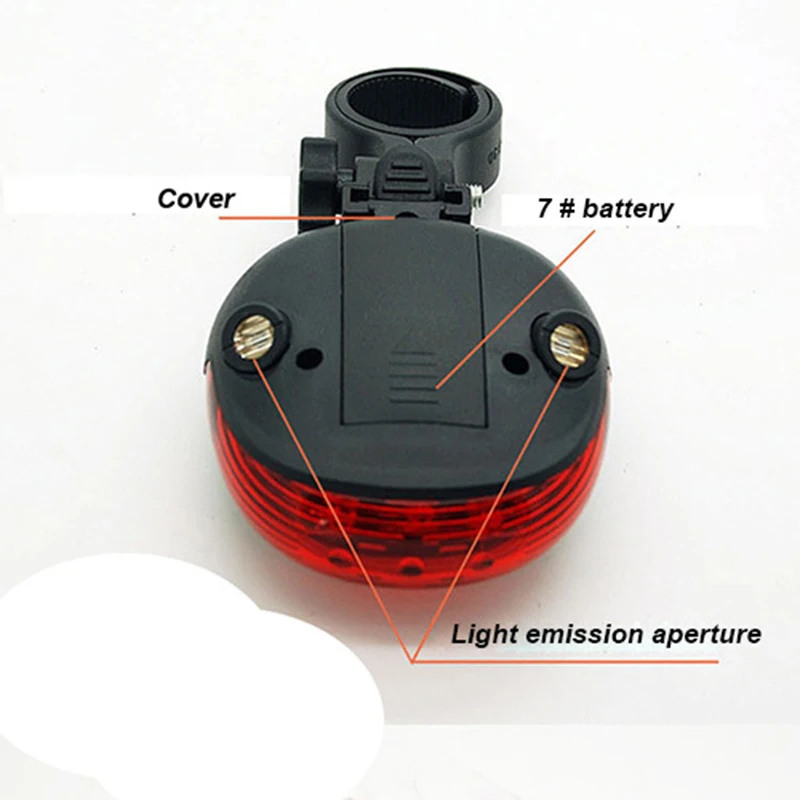 MTB велосипедный безопасный лазерный задний светильник сигнальный светильник параллельные линии