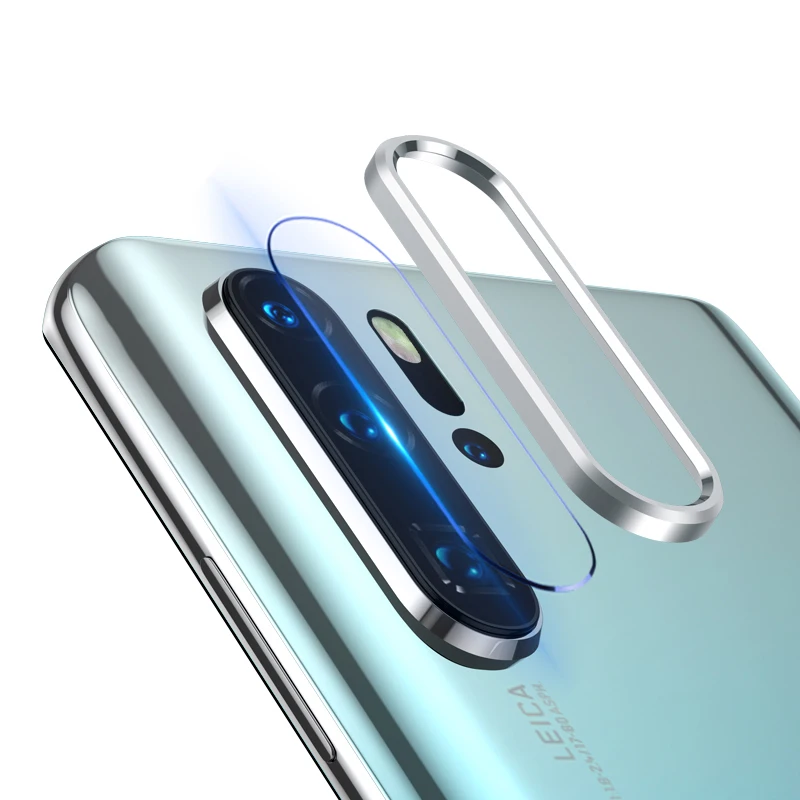 Camera Lens Tempered Glass for Huawei P30 Pro Lite Screen Protector Back Camera Aluminum Protective Ring for Huawei P30 Pro Lite