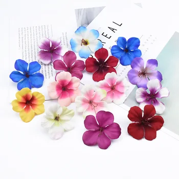 

20pcs Silk Cherry blossoms wedding bridal accessories clearance christmas decorations for home diy gifts box artificial flowers