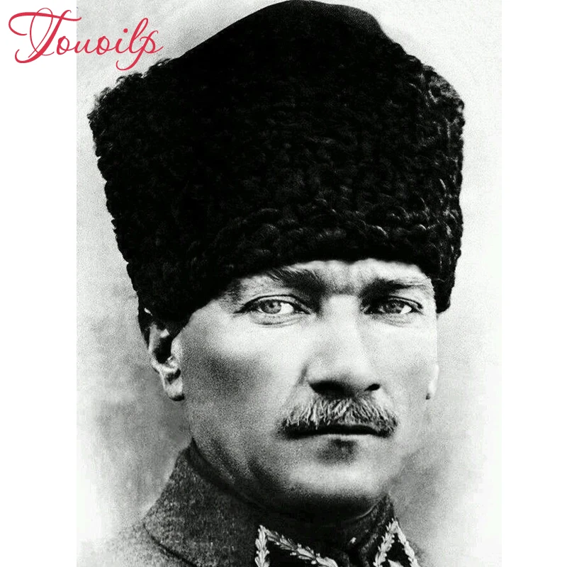 

diamond painting Kemal ataturk,5d diy diamond painting full,cross stitch,embroidery DIAMOND mosaic pattern,home Decor stickers