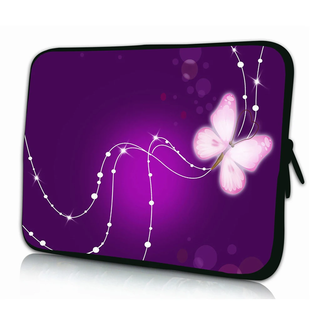Viviration элегантный бабочка женский ноутбук 1" дюймовый рукав мягкая сумка Чехол Мужской ноутбук 15,4 15,6 чехол для Macbook Pro 15