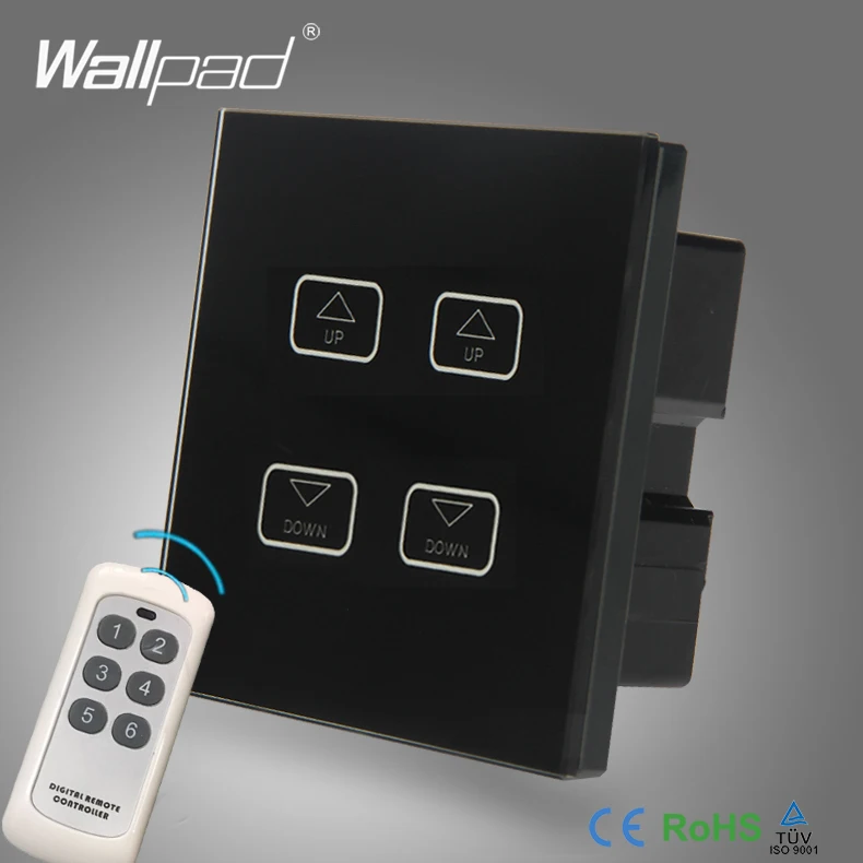 WIFI 4 Gang Remote Dimmer Wallpad Black Tempred Glass Wireless 4 Gang Gateway WIFI Remote Controlled Light Dimmer Dimming Switch WIFI 4 Gang Remote Dimmer Wallpad Black Tempred Glass Wireless 4 Gang Gateway WIFI Remote Controlled Light Dimmer Dimming Switch