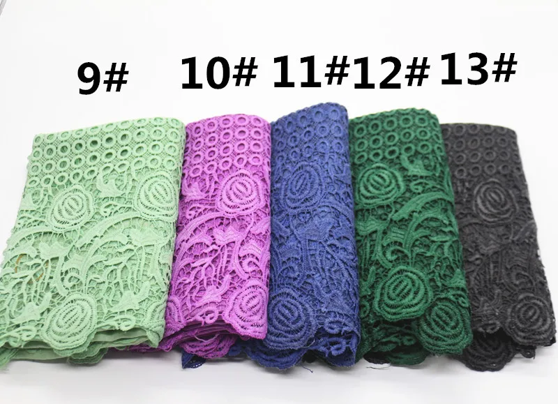 1 шт. Высокое качество вышитый шарф с цветами роскошный дизайн женские шарфы полый Цветочный модный мусульманский хиджаб Эфирная Роза