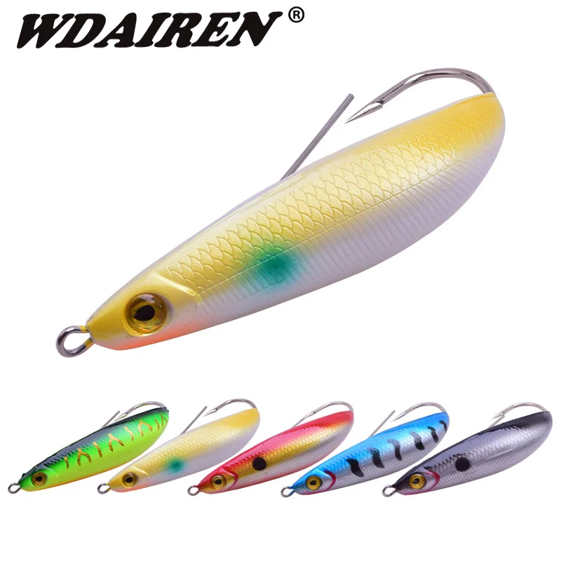 

WDAIREN Anti-hitch Snapper Hard Bait 8cm 20g Rotate Spoon Wobblers Winter Sinking Ice Fishing Lures Crankbait Saltwater