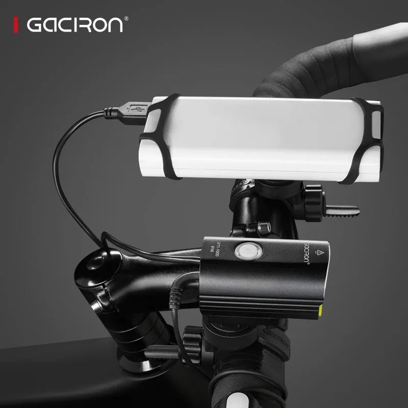 Perfect Gaciron V11 Split Type Bicycle Headlight for Race IPX6 Waterproof 1000 Lumens Bicycle Light Front Bicycle Accessories 5